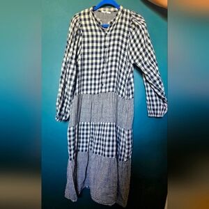 Little Lies Gingham Checkered Dress